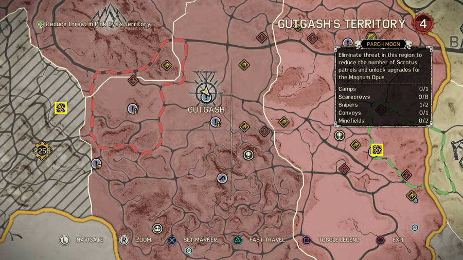 Mad Max Gutgash Stronghold Guide - Clean Up Crew Locations