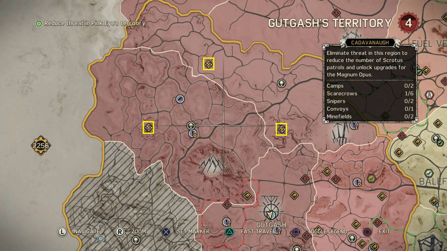 Mad Max Gutgash Stronghold Guide - Survey Crew Locations