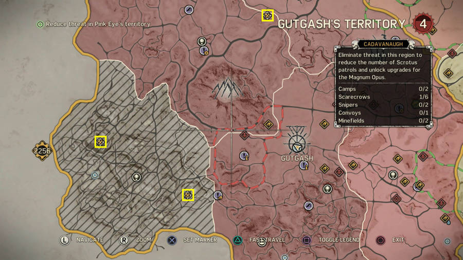 Mad Max Gutgash Stronghold Guide - Maggot Farm Locations