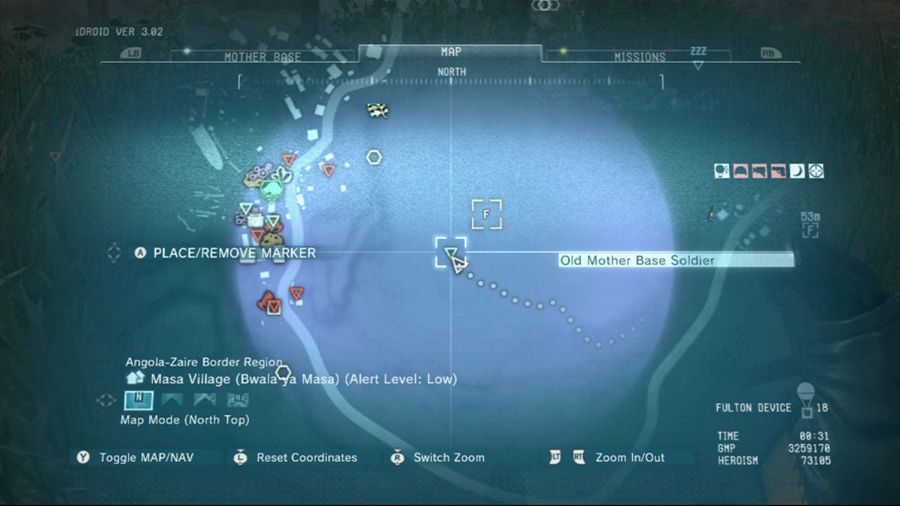 Metal Gear Solid 5 Mother Base Solider Location 3