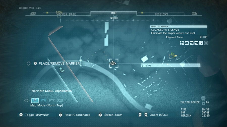 Metal Gear Solid 5 Quiet Boss Battle Sniper Spot