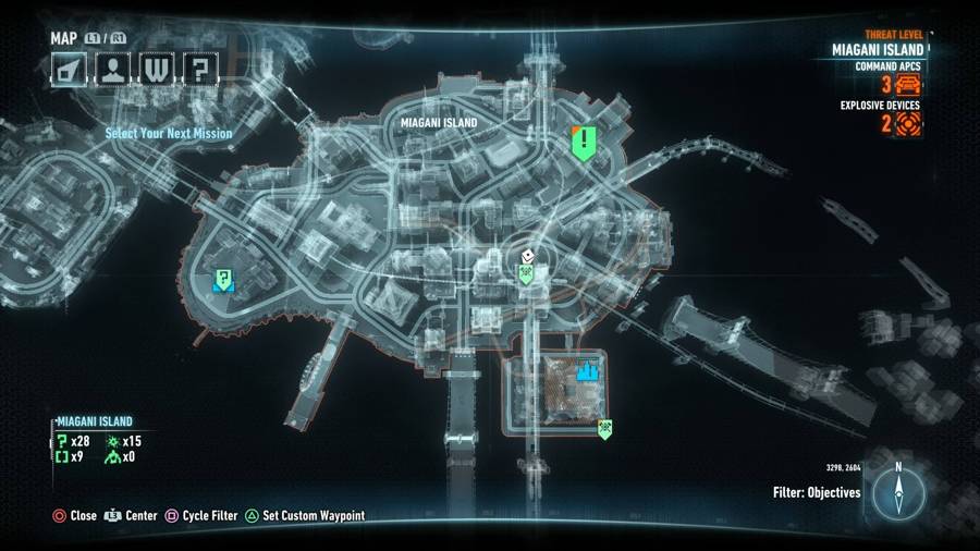 Batman Arkham Knight The Line Of Duty Map 2