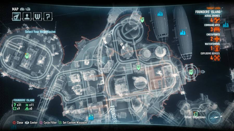 Batman Arkham Knight The Line Of Duty Map 3