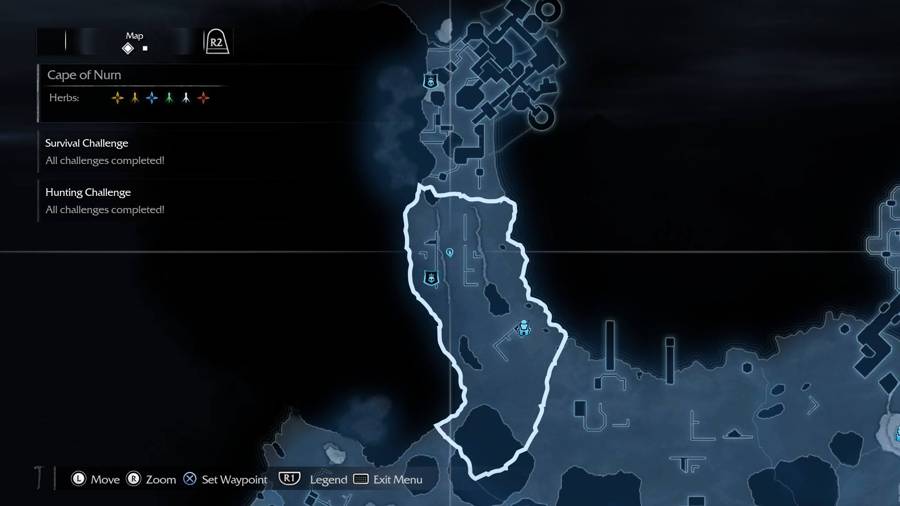 Shadow Of Mordor White Rider Map Start