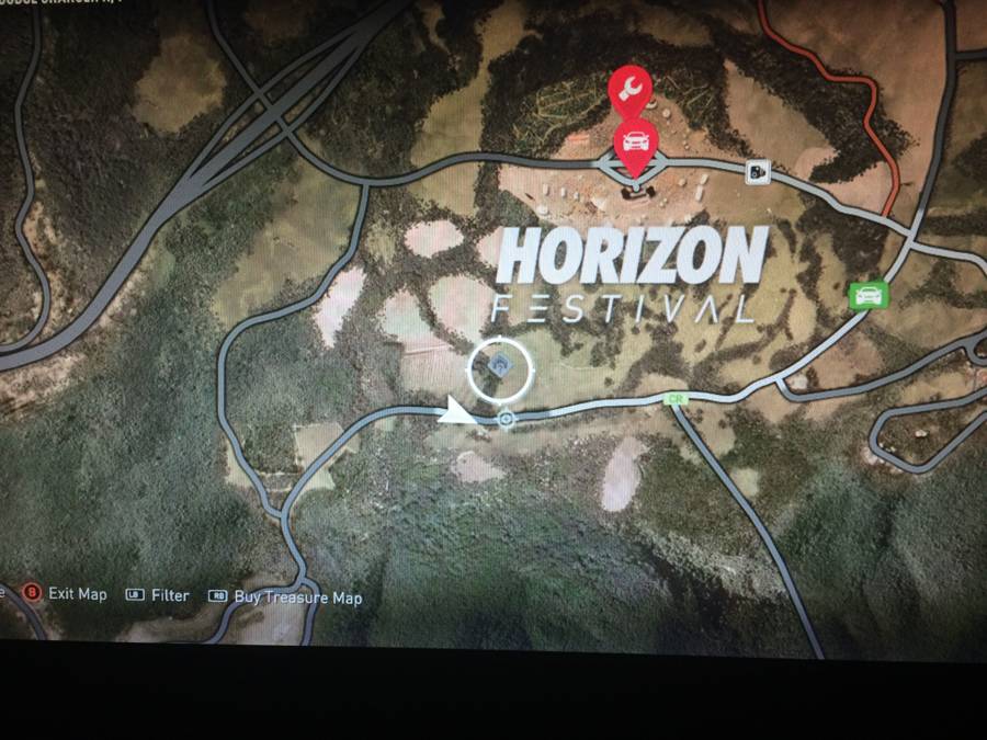 Forza Horizon 2 Barn Find Map 1