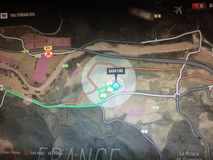 Forza Horizon 2 Barn Find Map 7