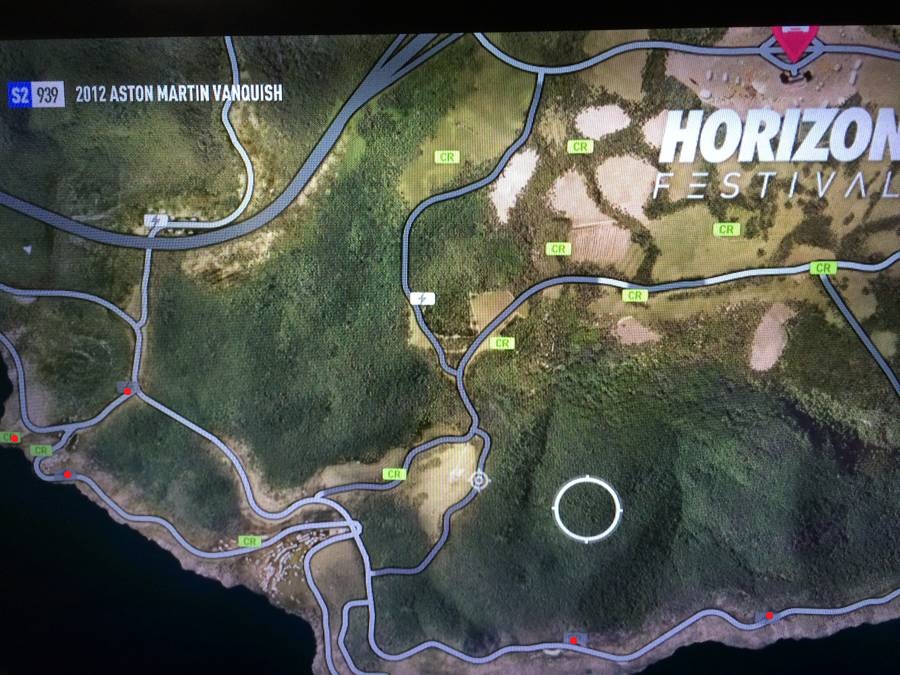 Forza Horizon 2 Reward Board Map 3