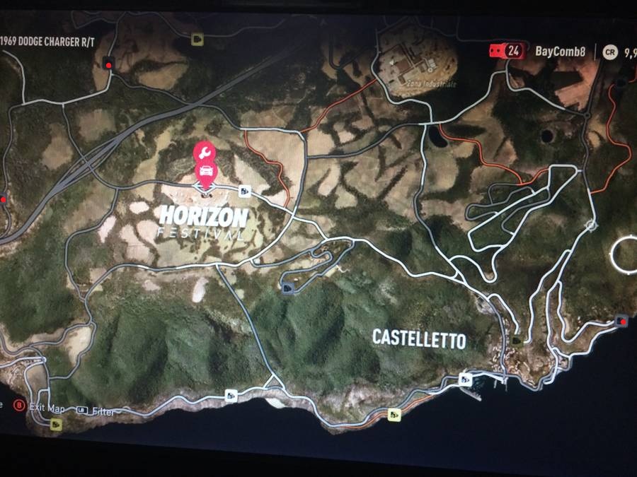 Forza Horizon 2 Speed Trap Map 2