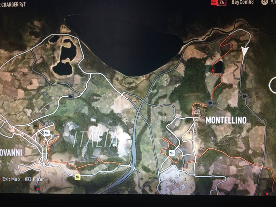 Forza Horizon 2 Speed Trap Map 1