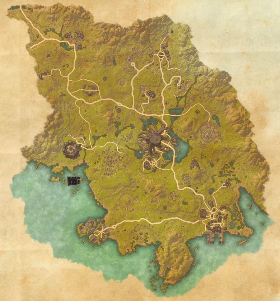 Auridon Treasure Map Guide