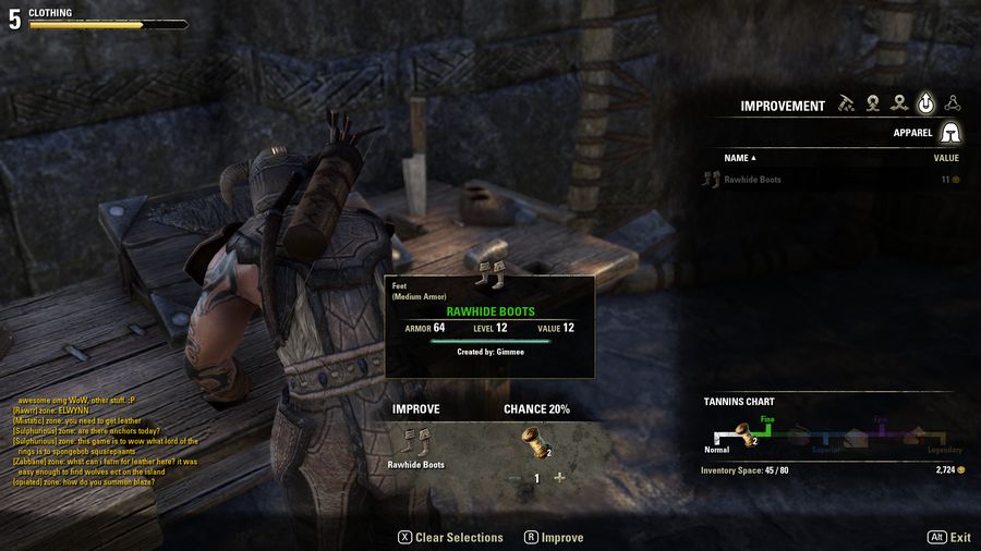  Elder Scrolls Online Crafting Guide How To Improve Items