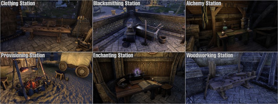 The Elder Scrolls Online Crafing Professions Guides