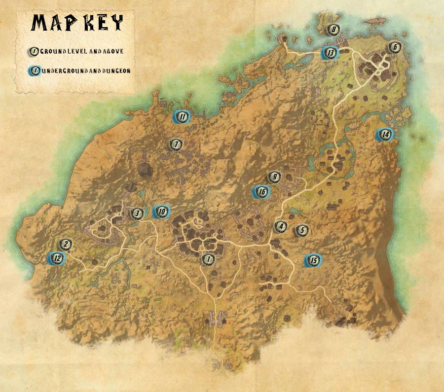 Rivenspire Skyshards Locations Map Guide