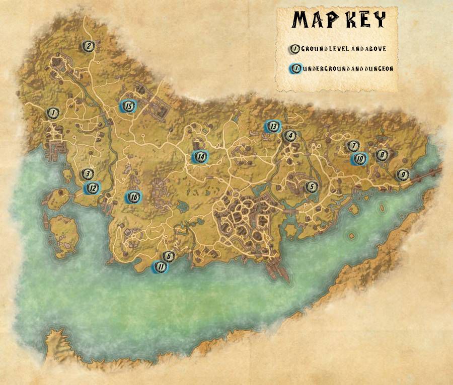 Stormhaven Skyshards Locations Map Guide