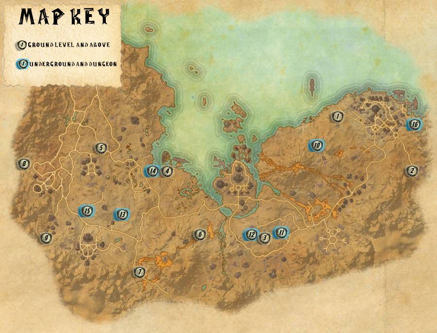 Shadowfen Skyshards Locations Map Guide