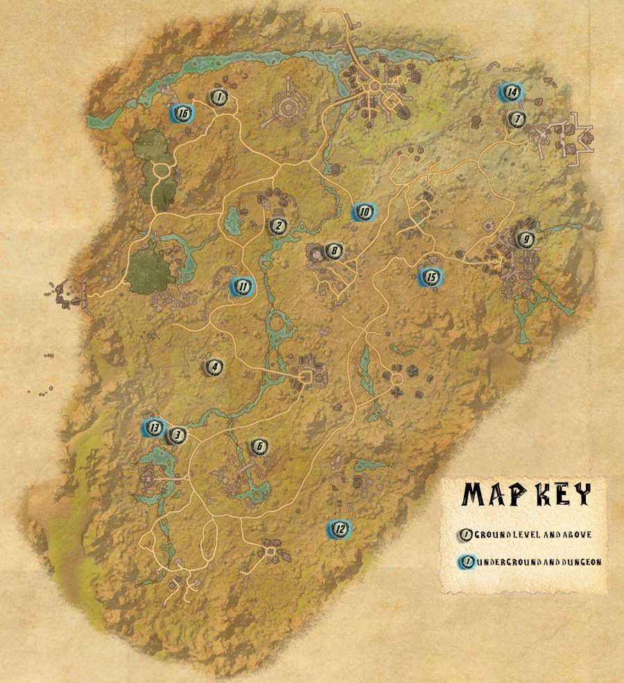 Reapers March Skyshards Locations Map Guide