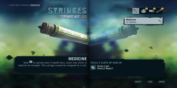 Far Cry 3 Syringes