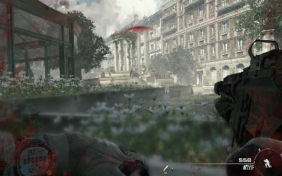 Then go out and start shooting into other enemies on the square - [Act II] Iron Lady - Walkthrough - Call of Duty: Modern Warfare 3 - Game Guide and Walkthrough