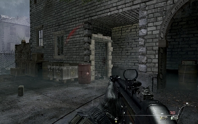 Leave the building and when Price start shooting with enemies don't join him but move to the passage on the right - [Act III] Stronghold - Walkthrough - Call of Duty: Modern Warfare 3 - Game Guide and Walkthrough