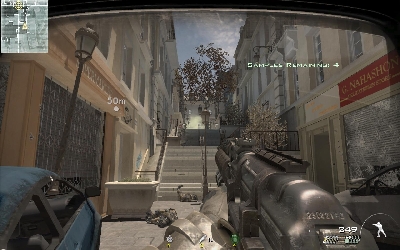 Pass by kiosk and start moving toward stairs on your left - Toxic Paradise - SpecOps missions - Call of Duty: Modern Warfare 3 - Game Guide and Walkthrough