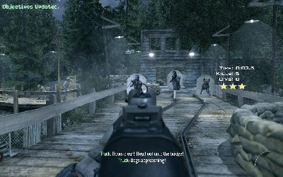If you accomplished the first circuit with three stars that shouldn't be a problem - Charges Set - SpecOps missions - Call of Duty: Modern Warfare 3 - Game Guide and Walkthrough