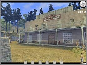 Head on to the opposite end of the saloon - Chapter I: Level 2 Walkthrough - Chapter I - Call of Juarez - Game Guide and Walkthrough