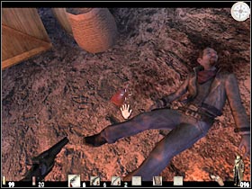 You should be able to reach a larger tunnel very soon - Chapter V: Level 1 Walkthrough - Chapter V - Call of Juarez - Game Guide and Walkthrough