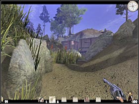 Most of your enemies will be hiding in the right carriage - Chapter VI: Level 1 Walkthrough - Chapter VI - Call of Juarez - Game Guide and Walkthrough