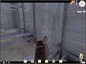 Bear in mind that you won't be allowed to stop, because the owner of this arm will start shooting at your hero (you can't fight back) - Chapter VII: Level 2 Walkthrough - Chapter VII - Call of Juarez - Game Guide and Walkthrough