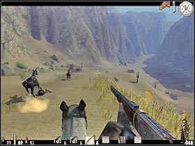 You will come across the third bridge very soon (#1) - Chapter X: Level 1 Walkthrough - Chapter X - Call of Juarez - Game Guide and Walkthrough