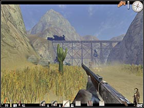 You'll have more problems with the second bridge area - Chapter X: Level 1 Walkthrough - Chapter X - Call of Juarez - Game Guide and Walkthrough