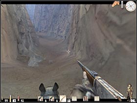 You should be able to reach the opposite end of this road very soon - Chapter X: Level 1 Walkthrough - Chapter X - Call of Juarez - Game Guide and Walkthrough