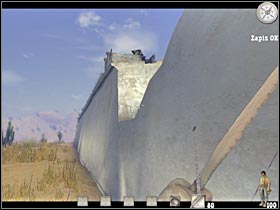 Once you're on the wall, a second cut-scene should appear on your screen (#1) - Chapter XV - Call of Juarez - Game Guide and Walkthrough