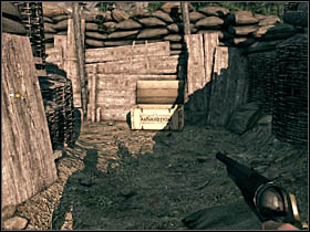 After killing all enemies a big explosion will appear on the horizon and you will be ask to go to the right flank - Chapter I - Walkthrough - part 1 - Call of Juarez: Bound in Blood - Game Guide and Walkthrough