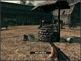 In that burning building a man is trapped - Chapter II - Walkthrough - part 1 - Call of Juarez: Bound in Blood - Game Guide and Walkthrough