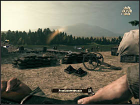 When all your opponent will die make use of the cannon by yourself and blow up the approaching ferry (you need to send a lot of bombs to sink it) - Chapter II - Walkthrough - part 2 - Call of Juarez: Bound in Blood - Game Guide and Walkthrough