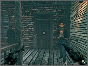 Next one is also opening the door - Chapter III - Brothers - Call of Juarez: Bound in Blood - Game Guide and Walkthrough