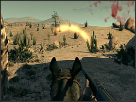 After a few good shots a duel will be triggered - Chapter VI - Walkthrough - Call of Juarez: Bound in Blood - Game Guide and Walkthrough