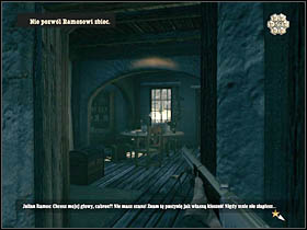 Entering the building use stairs to go on upper level [secret] - Chapter VI - Walkthrough - Call of Juarez: Bound in Blood - Game Guide and Walkthrough
