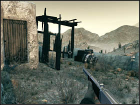 Being next to the store with guns look around - Chapter V - Secrets - Call of Juarez: Bound in Blood - Game Guide and Walkthrough
