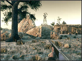 The next secret is also nearby the store - Chapter V - Secrets - Call of Juarez: Bound in Blood - Game Guide and Walkthrough
