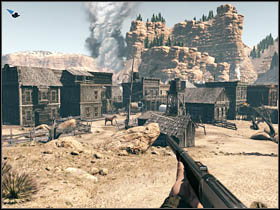 This chapter will start on the top of the hill - Chapter VII - Walkthrough - part 1 - Call of Juarez: Bound in Blood - Game Guide and Walkthrough