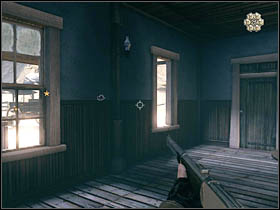 Another task will be broken down the door inside the building after protecting Thomas - Chapter VII - Brothers - Call of Juarez: Bound in Blood - Game Guide and Walkthrough