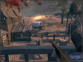 ... from left (left picture) and from the right side (right side) - Chapter VIII - Walkthrough - Call of Juarez: Bound in Blood - Game Guide and Walkthrough