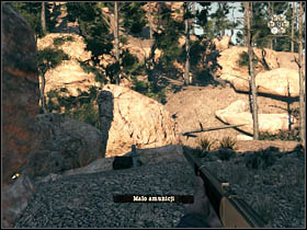 After accepting the task with Jim Peters go to the place indicated by the star - Chapter VIII - Secrets - Call of Juarez: Bound in Blood - Game Guide and Walkthrough