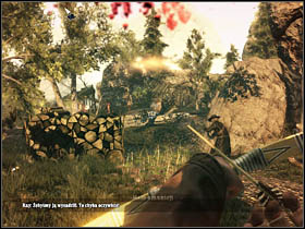 A short cut-scene will be triggered and another wave of savages will start moving towards you - Chapter XI - Walkthrough - part 2 - Call of Juarez: Bound in Blood - Game Guide and Walkthrough