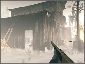After the cut-scene enter the balcony on the left side and before you will jump down, kill all opponents - Chapter XIII - Walkthrough - Call of Juarez: Bound in Blood - Game Guide and Walkthrough