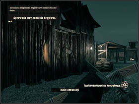 Jump down [secret] and go towards the big barn - Chapter XIV - Walkthrough - Thomas - Call of Juarez: Bound in Blood - Game Guide and Walkthrough