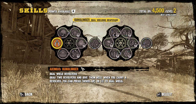 Desperado skill tree - Desperado - Skills - Call of Juarez: Gunslinger - Game Guide and Walkthrough
