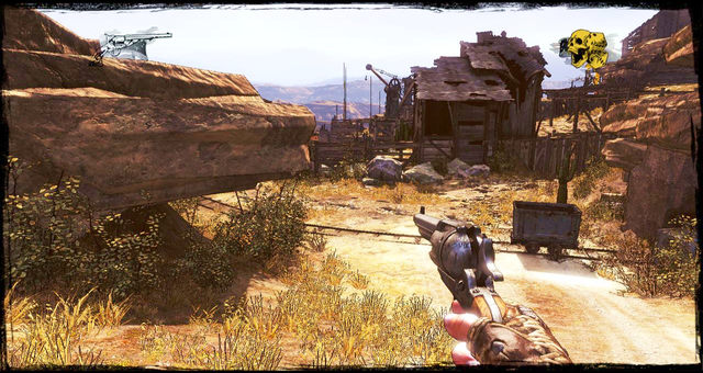 The mining cart - Episode 5 - The Magnificent One - Walkthrough - Call of Juarez: Gunslinger - Game Guide and Walkthrough